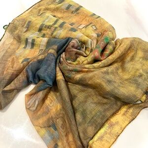 Stunning artisan large scarf